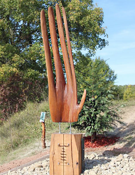 Klaus Reinz, Treffurt »Die Hand«